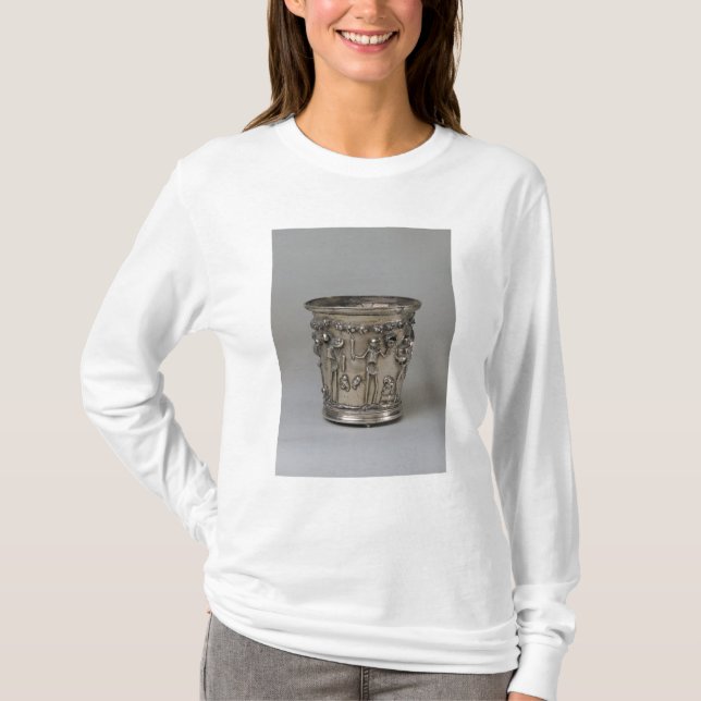 Becher geprägt mit den Skeletten, die Masken T-Shirt (Vorderseite)