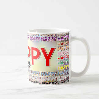 Becher HAPPY DAY Kaffeetasse