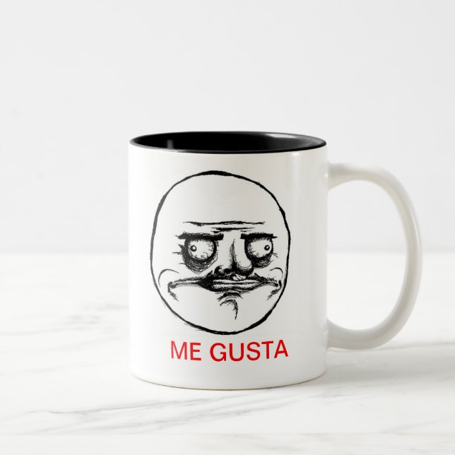 BECHER ICH GUSTA! ZWEIFARBIGE TASSE (Rechts)