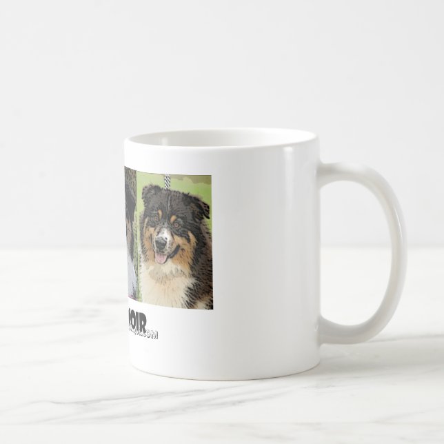 BECHER „ich mag das schwarze " Kaffeetasse (Rechts)