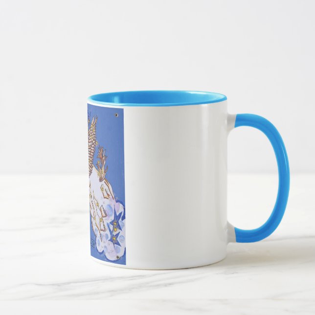 Becher Konstellation von Pégase - Jahr des Pferdes Tasse (Rechts)
