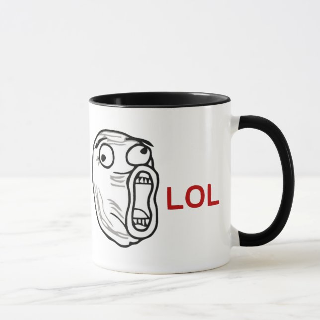 Becher Meme LOL Tasse (Rechts)