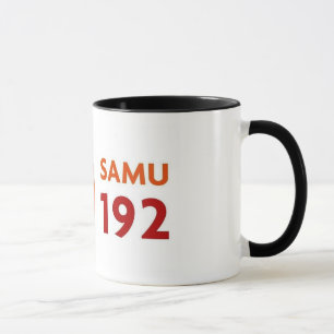 Becher mit Logomarca SAMU 192 Tasse