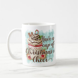 Becher mit Weihnachtsschrei Kaffeetasse