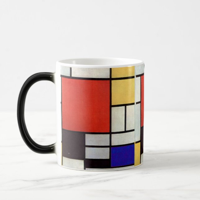 Becher Mondrian Verwandlungstasse (Links)