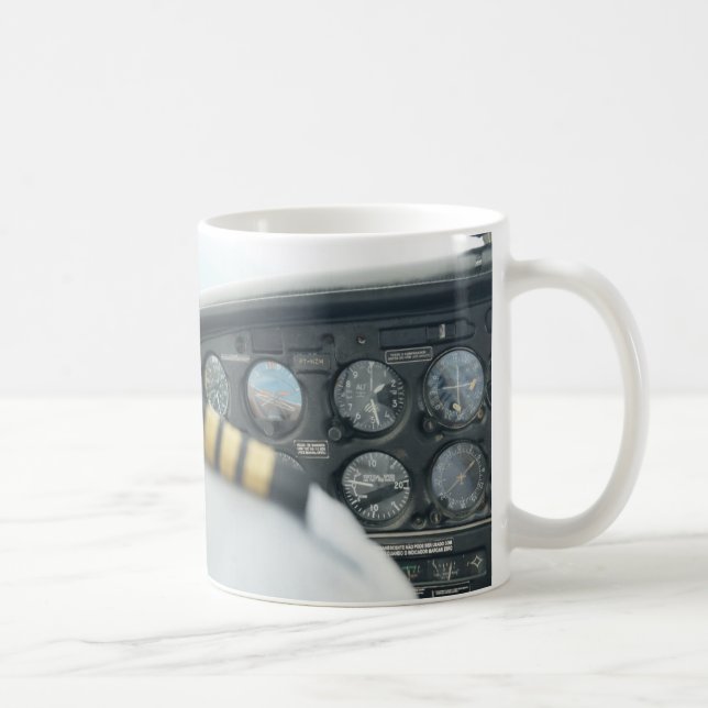 Becher Pilot an Bord Strumpf Foto Kaffeetasse (Rechts)