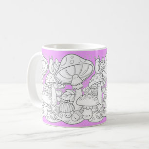 Becher, Pilzwald Kaffeetasse
