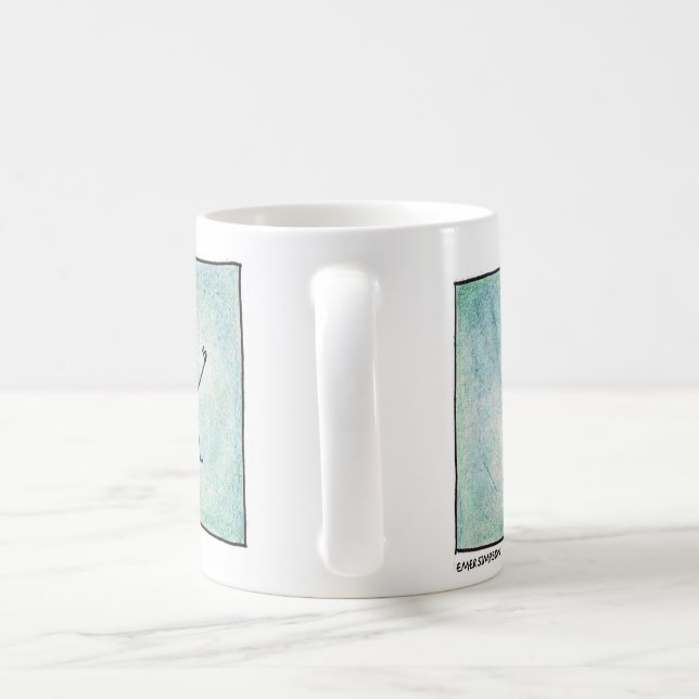 Becher Roboter entnimmt selfie Kaffeetasse (Henkel)