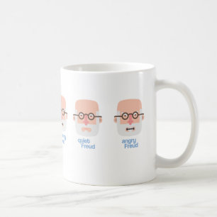 Becher Smoking, quiet, and Angry Freud Kaffeetasse
