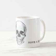 Becher Totenkopf Have der Scary