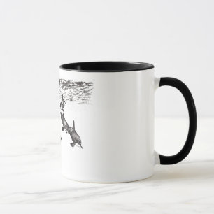 Becher with Original Orca Design Tasse