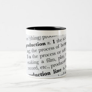 Becher Wörterbuch Zweifarbige Tasse