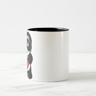 Becher zwei Tons Panda Zweifarbige Tasse