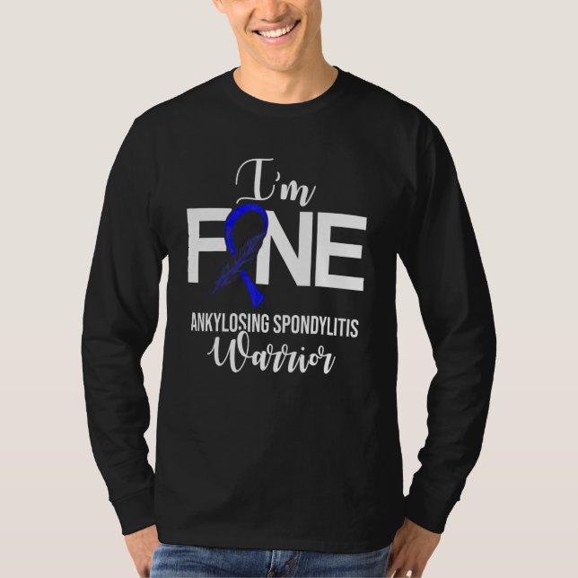 Bechterew Krieg gegen die Ankylosierende Spondylit T-Shirt (Vorderseite)