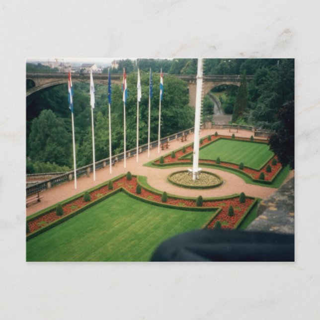 Beck-Bastion - Stadt Luxemburg Postkarte (Vorderseite)