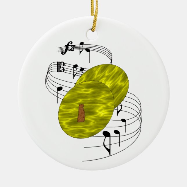 Becken Keramik Ornament (Vorne)