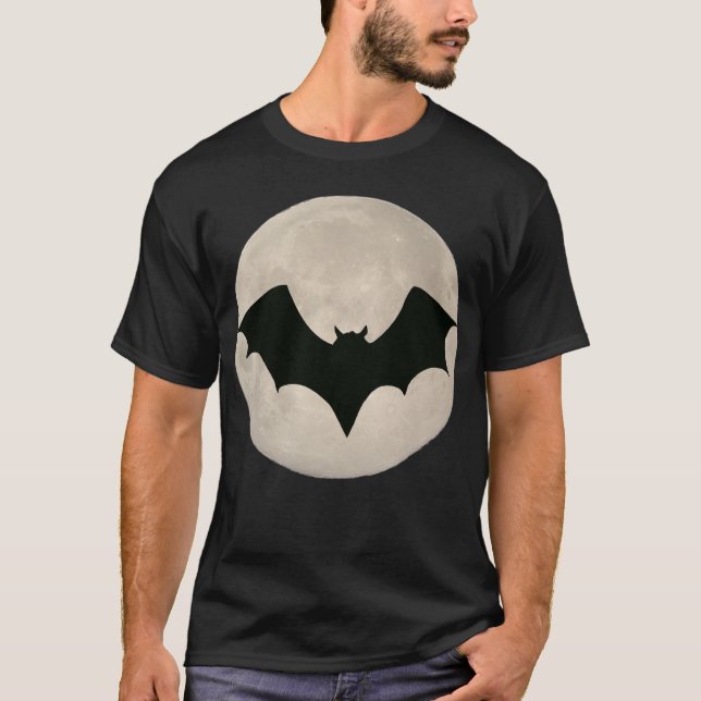 Becken über Vollmond T-Shirt (Vorderseite)