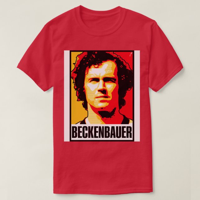 Beckenbauer GERMANY T-Shirt (Design vorne)