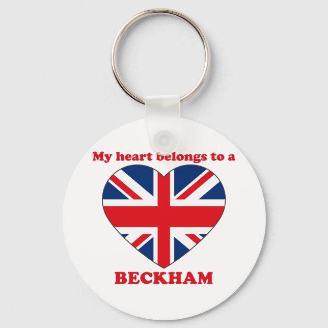 Beckham Schlüsselanhänger (Vorderseite)