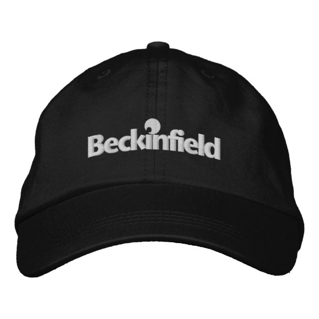 Beckincap Bestickte Baseballkappe (Vorderseite)