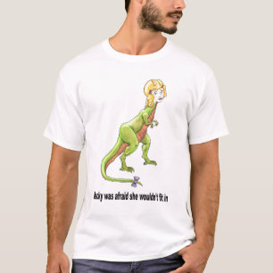 Becky hatte Angst, dass sie nicht herein passen T-Shirt