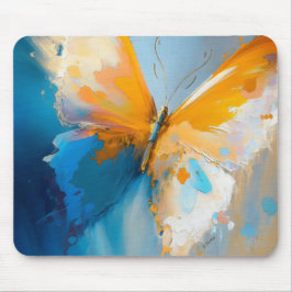 Becoming Light – Abstract Butterfly In Motion Mousepad