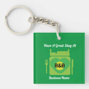 Bed and Breakfast Geschenke und Werbeaktion Schlüsselanhänger