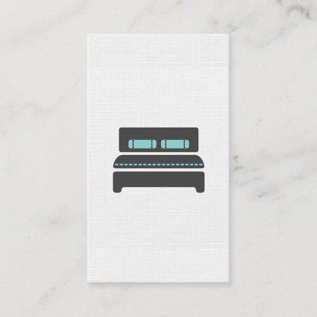 Bed and Breakfast / Linenmuster Visitenkarte (Vorderseite)