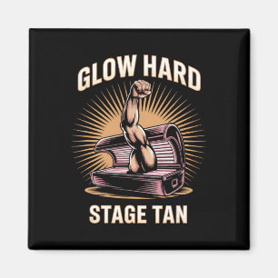 Bed Glow Hard Wettkämpfer Fitness Fans Tan Magnet