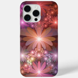 Bed of Blume farbenfrohe Shiny Abstrakte Fraktal K Case-Mate iPhone Hülle