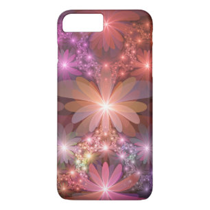 Bed of Blume farbenfrohe Shiny Abstrakte Fraktal K Case-Mate iPhone Hülle