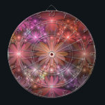 Bed of Blume farbenfrohe Shiny Abstrakte Fraktal K Dartscheibe<br><div class="desc">Ein Bett aus glänzenden Fantasy-Blume,  ein einzigartiges leuchtendes Blumenwerk. Design für Ihr Dartboard und vieles mehr.</div>