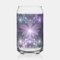 Bed of Blume Trendy Shiny Abstraktes Fraktal Kunst
