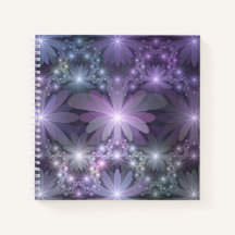 Bed of Blume Trendy Shiny Abstraktes Fraktal Kunst