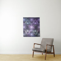 Bed of Blume Trendy Shiny Abstraktes Fraktal Kunst