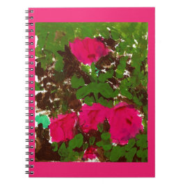 Bed of Roses Classic Notebook Notizblock