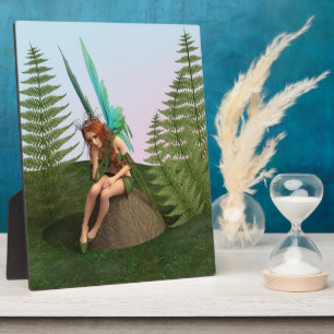 Bedachtungsvoll Fairy Fotoplatte