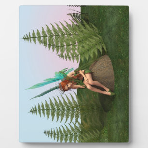 Bedachtungsvoll Fairy Fotoplatte