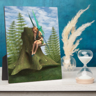 Bedachtungsvoll Fairy Fotoplatte