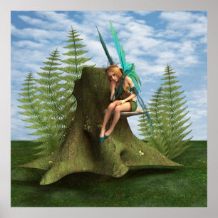 Bedachtungsvoll Fairy Poster