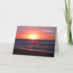 Bedankt - Danke in Niederländisch