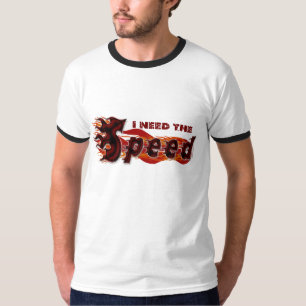Bedarfs-Geschwindigkeit T-Shirt