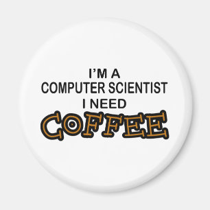 Bedarfs-Kaffee - Informatiker Magnet