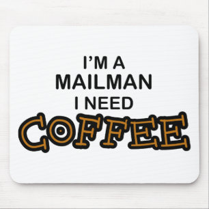 Bedarfs-Kaffee - Mailman Mousepad