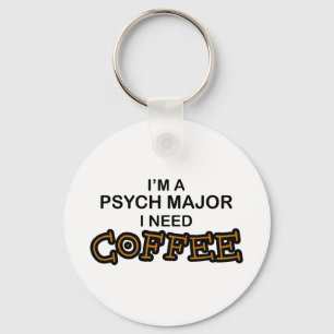 Bedarfs-Kaffee - Psych Major Schlüsselanhänger