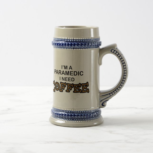 Bedarfs-Kaffee - Sanitäter Bierglas (Rechts)