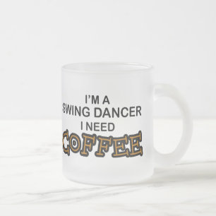 Bedarfs-Kaffee - Schwingen-Tänzer Mattglastasse