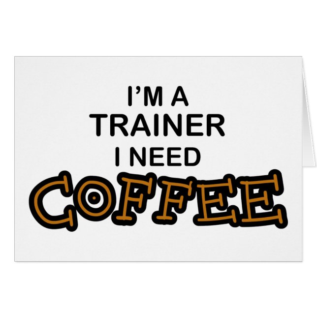 Bedarfs-Kaffee - Trainer (Vorderseite (Horizontal))
