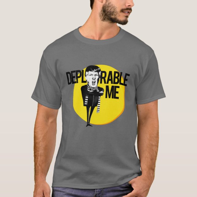 Bedauernswert ich -- Anti-Trumpf 2016 T-Shirt (Vorderseite)