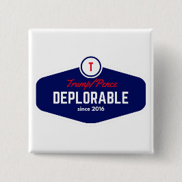 bedauernswerter Knopf des Trumpfs Button